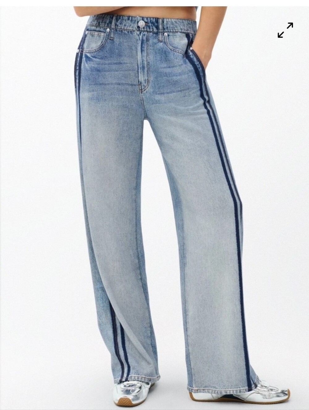 rag & bone Miramar Wide-leg Track Pant In Coney - Picture 3 of 13